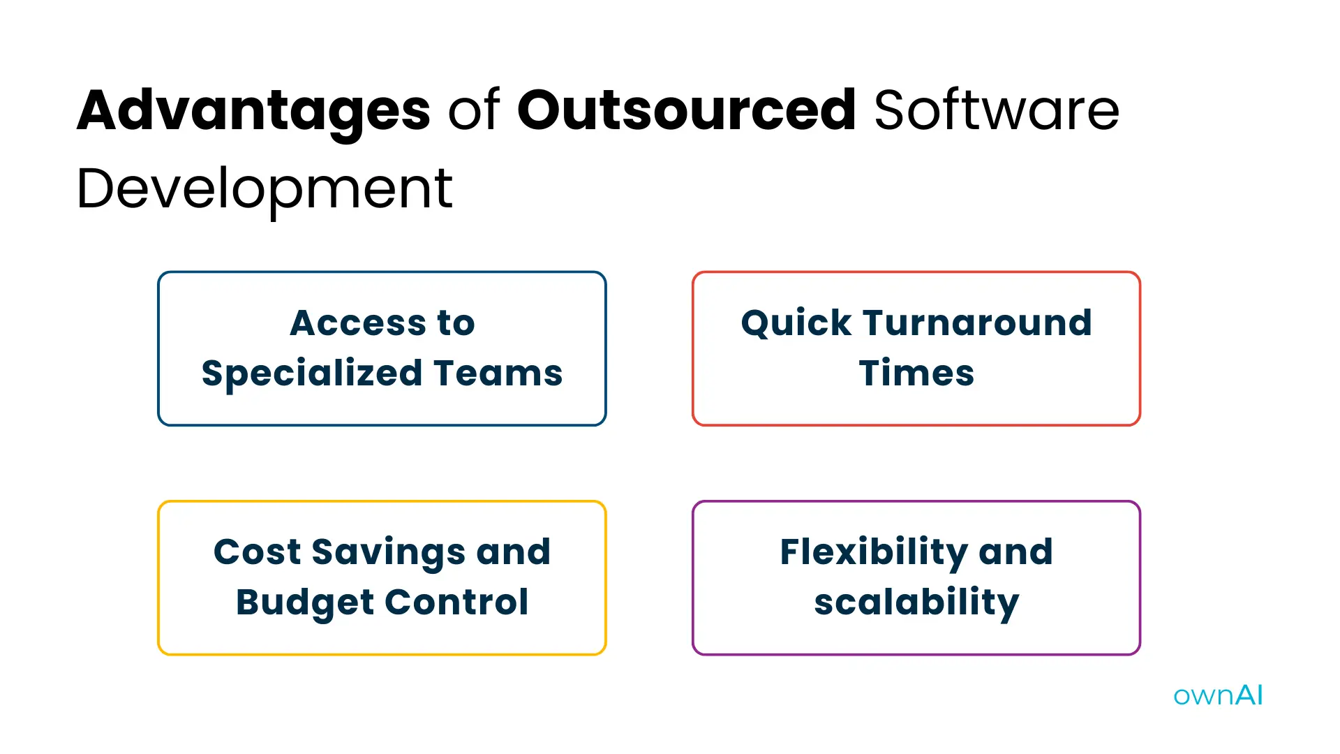 advantages of outsourced software development