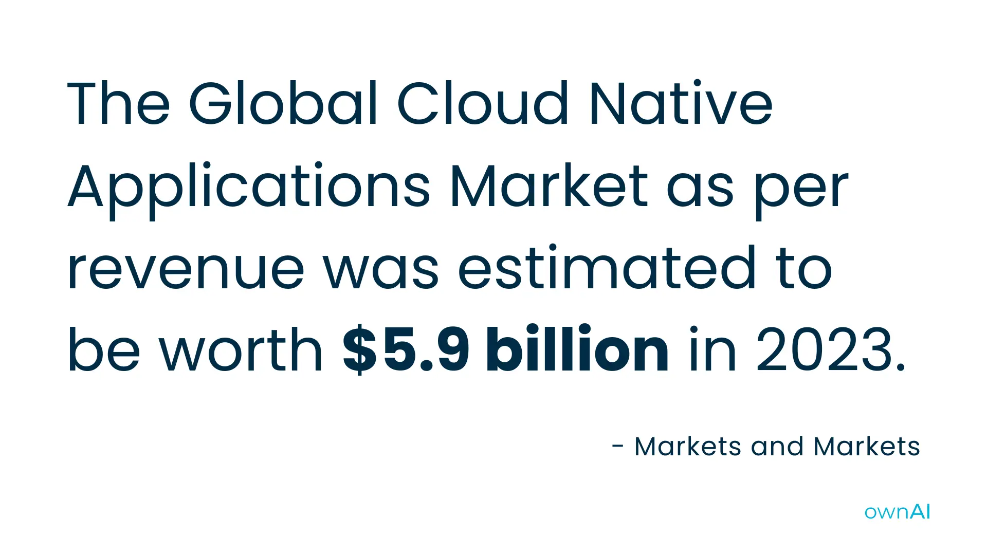 cloud native app revenue 2023