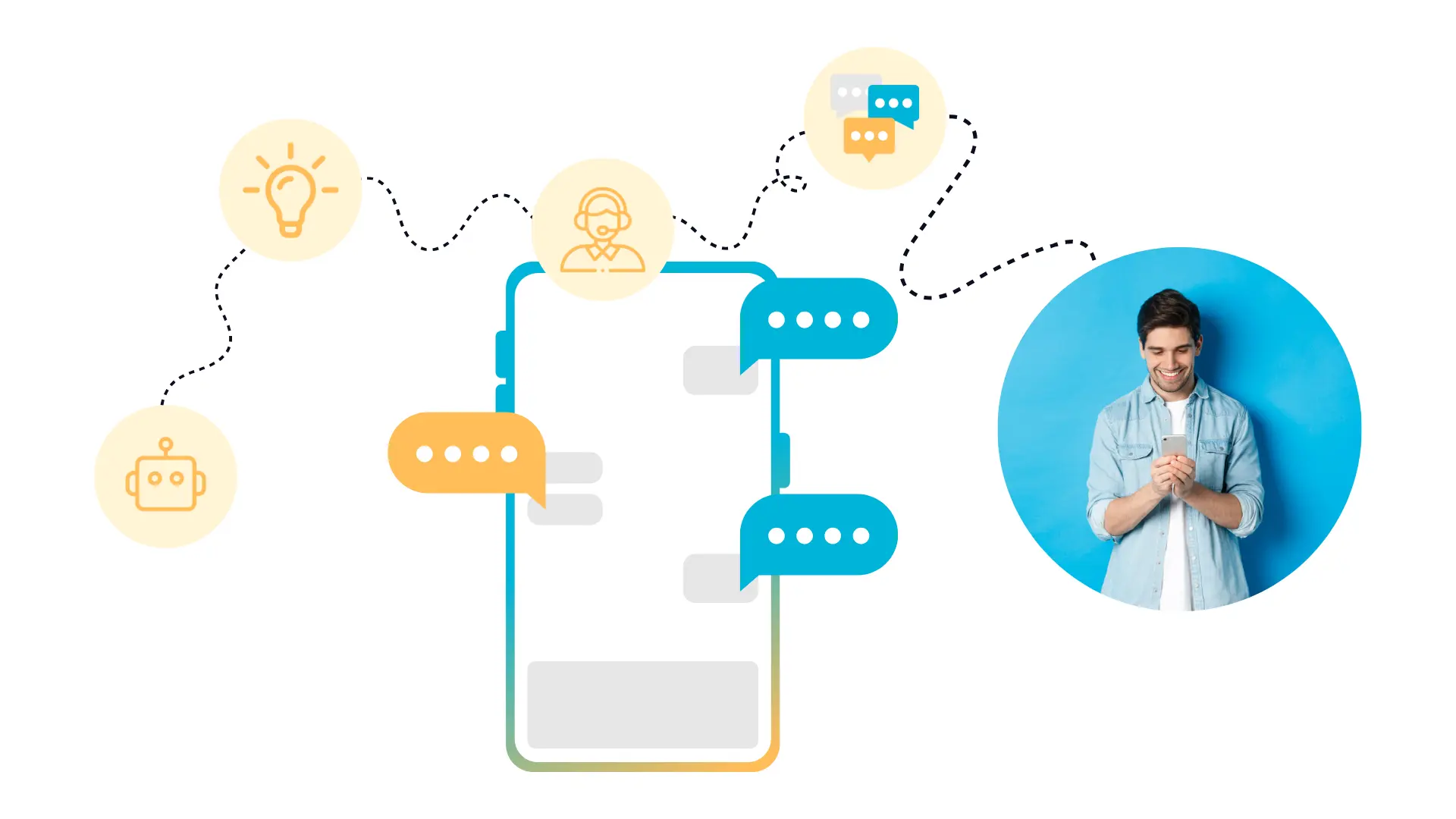 Automated Customer Support with AI Chatbots