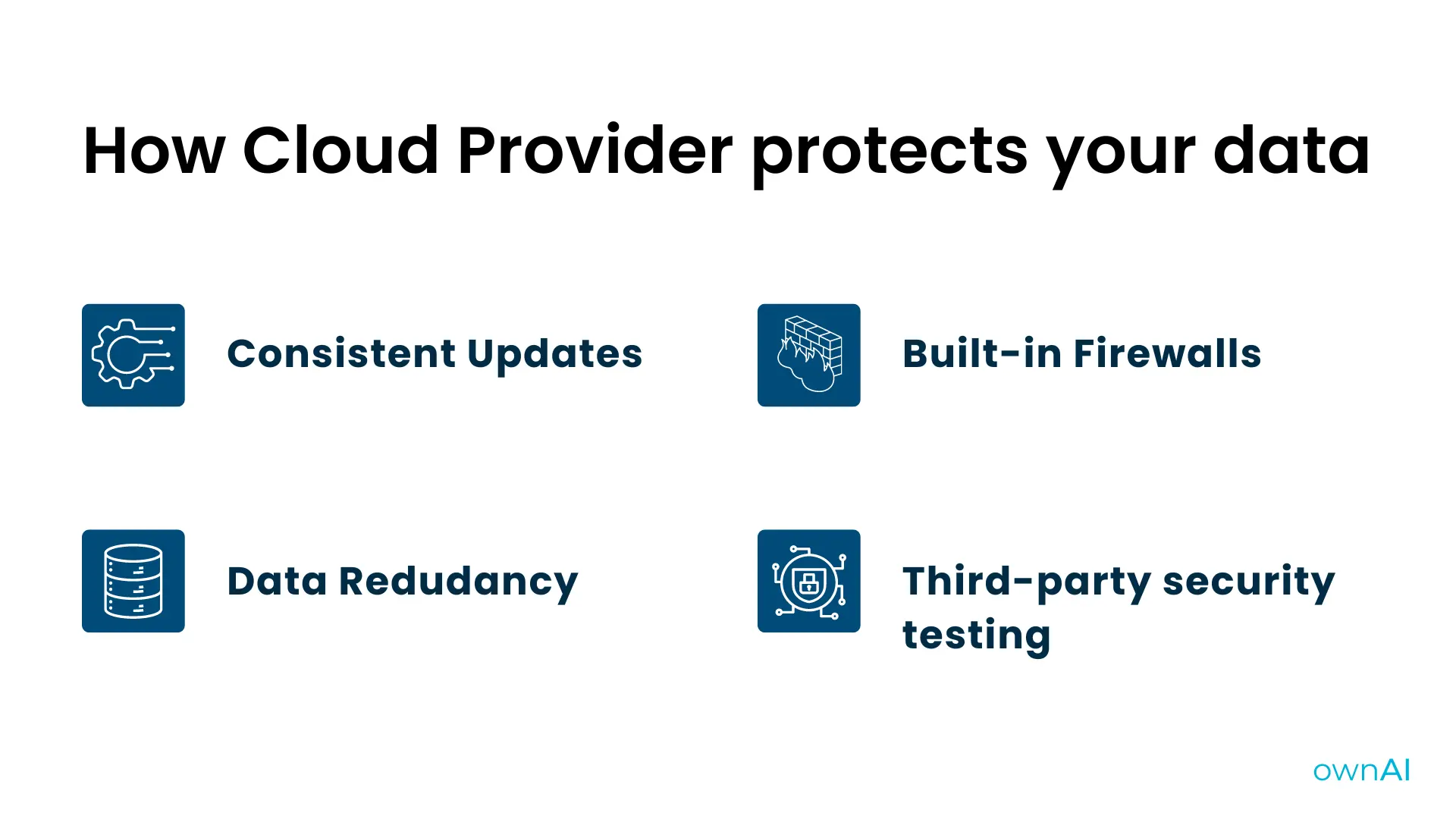 how cloud provder secure your data