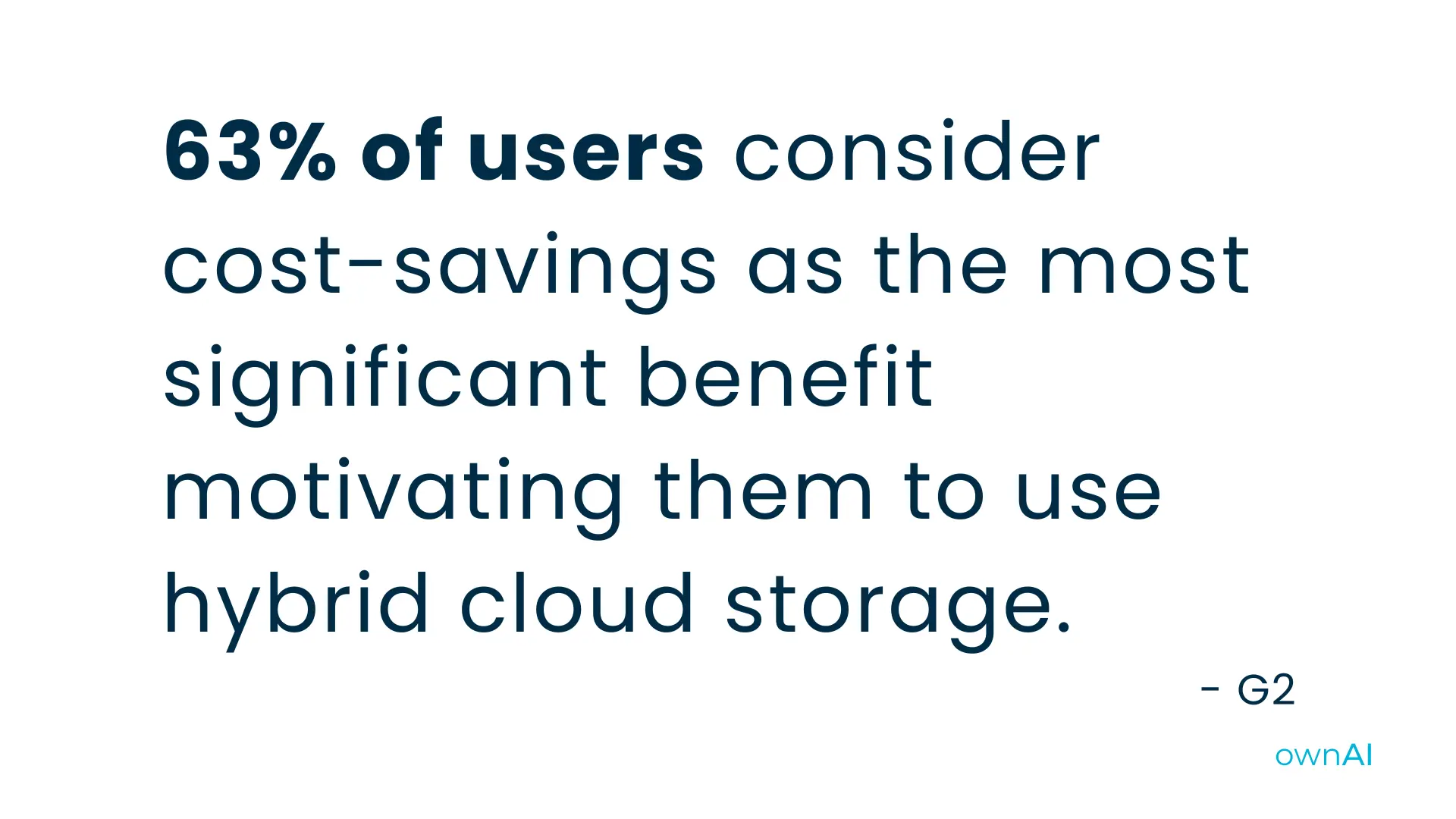 stat of cost savings on hybrid cloud adoption