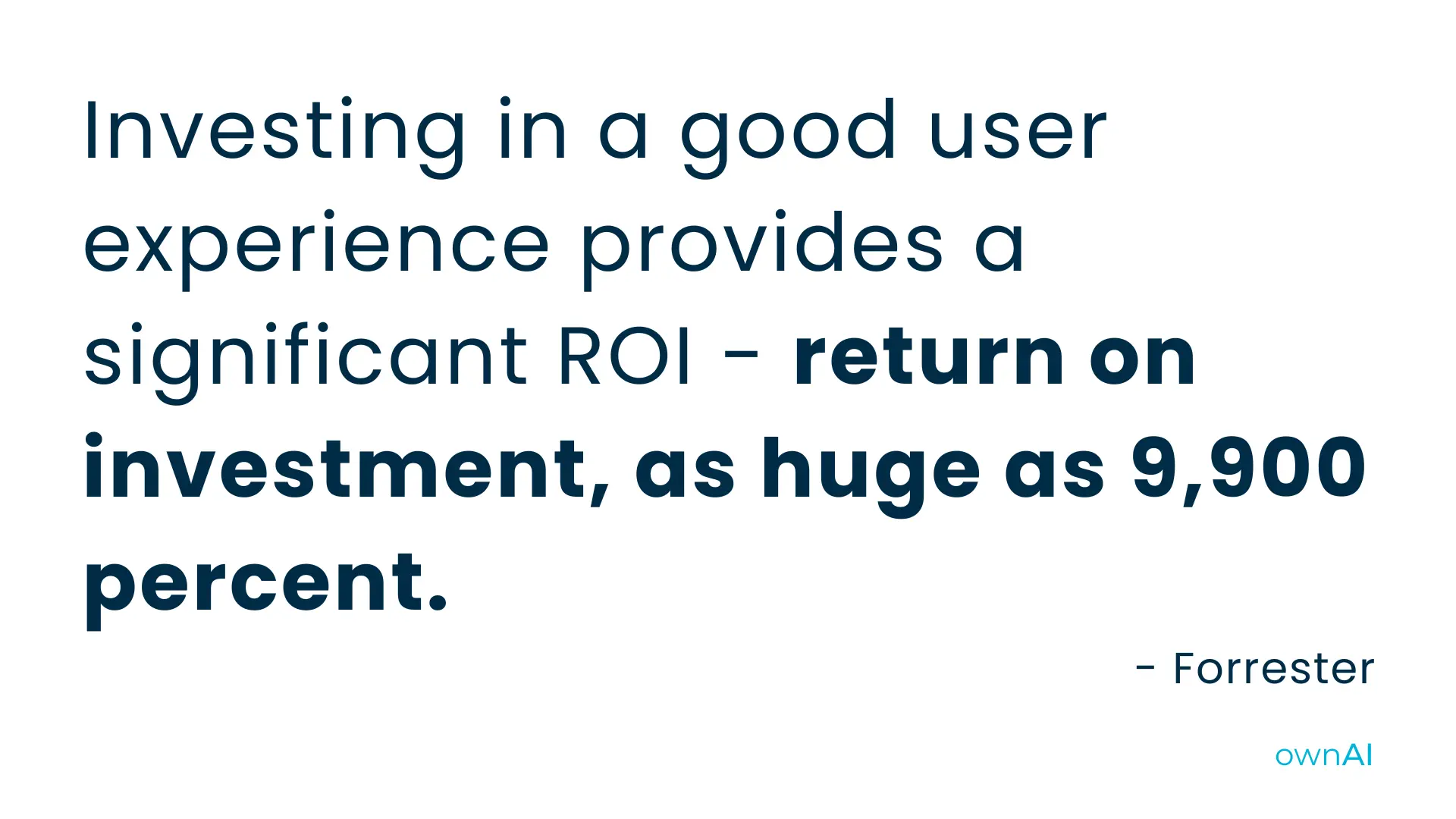 ROI on UX