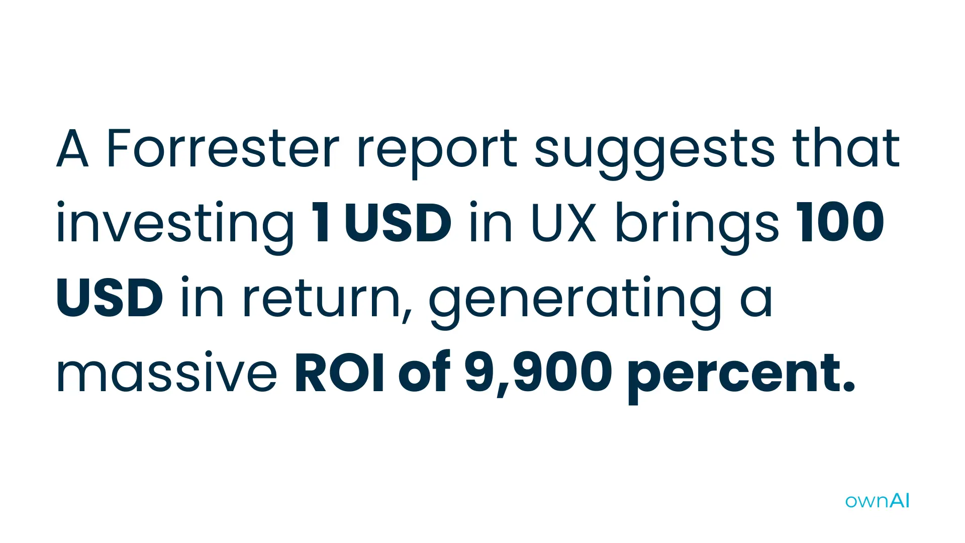 statistics user experience