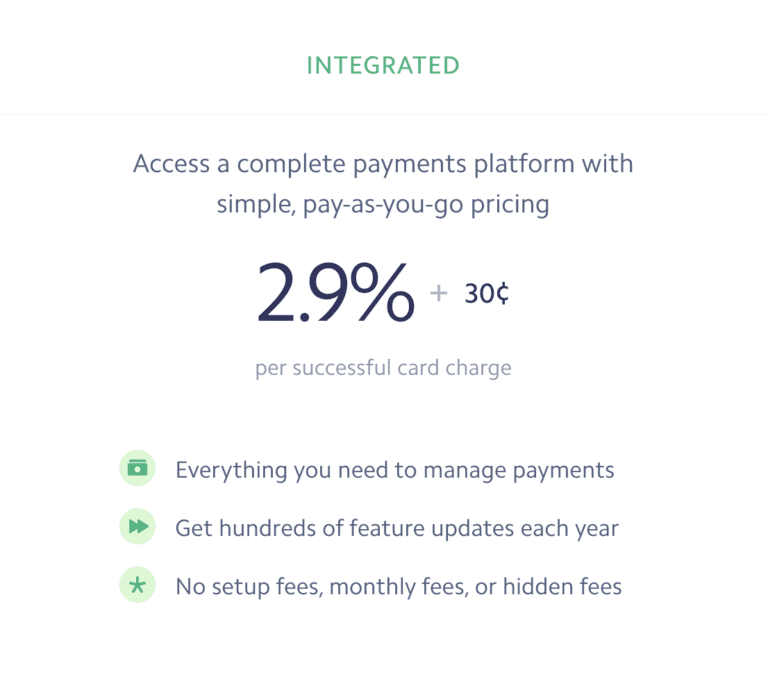 stripe transction fee structure