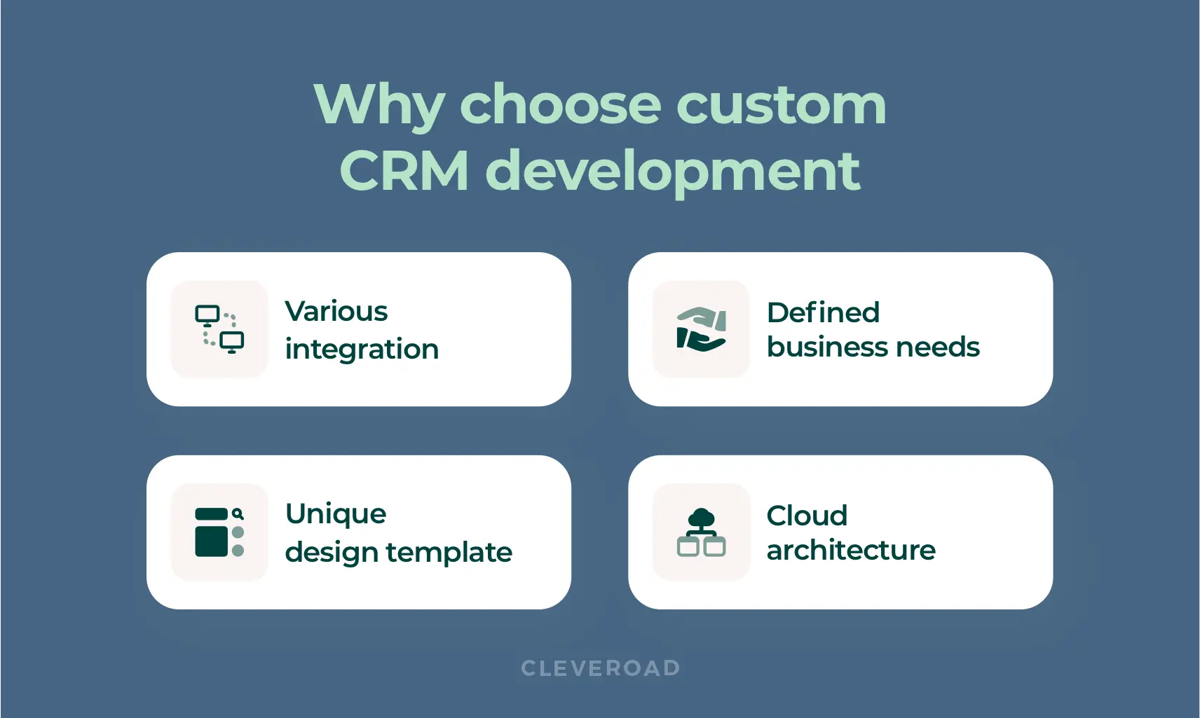 why choose custom crm development